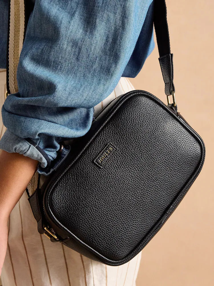 Joules Trent Black Cross Body Bag
