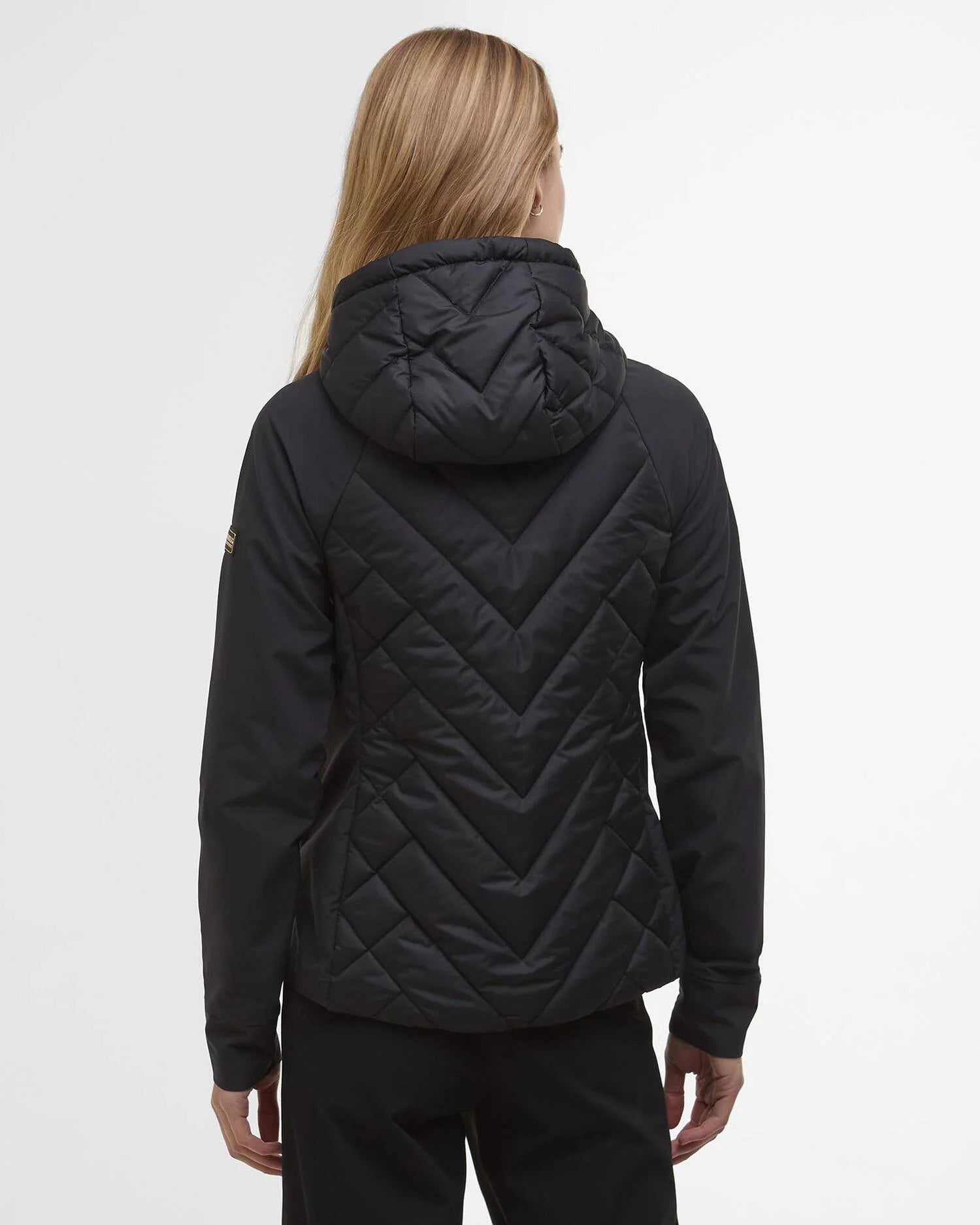 Barbour International Dakota Quilted Sweat - Black