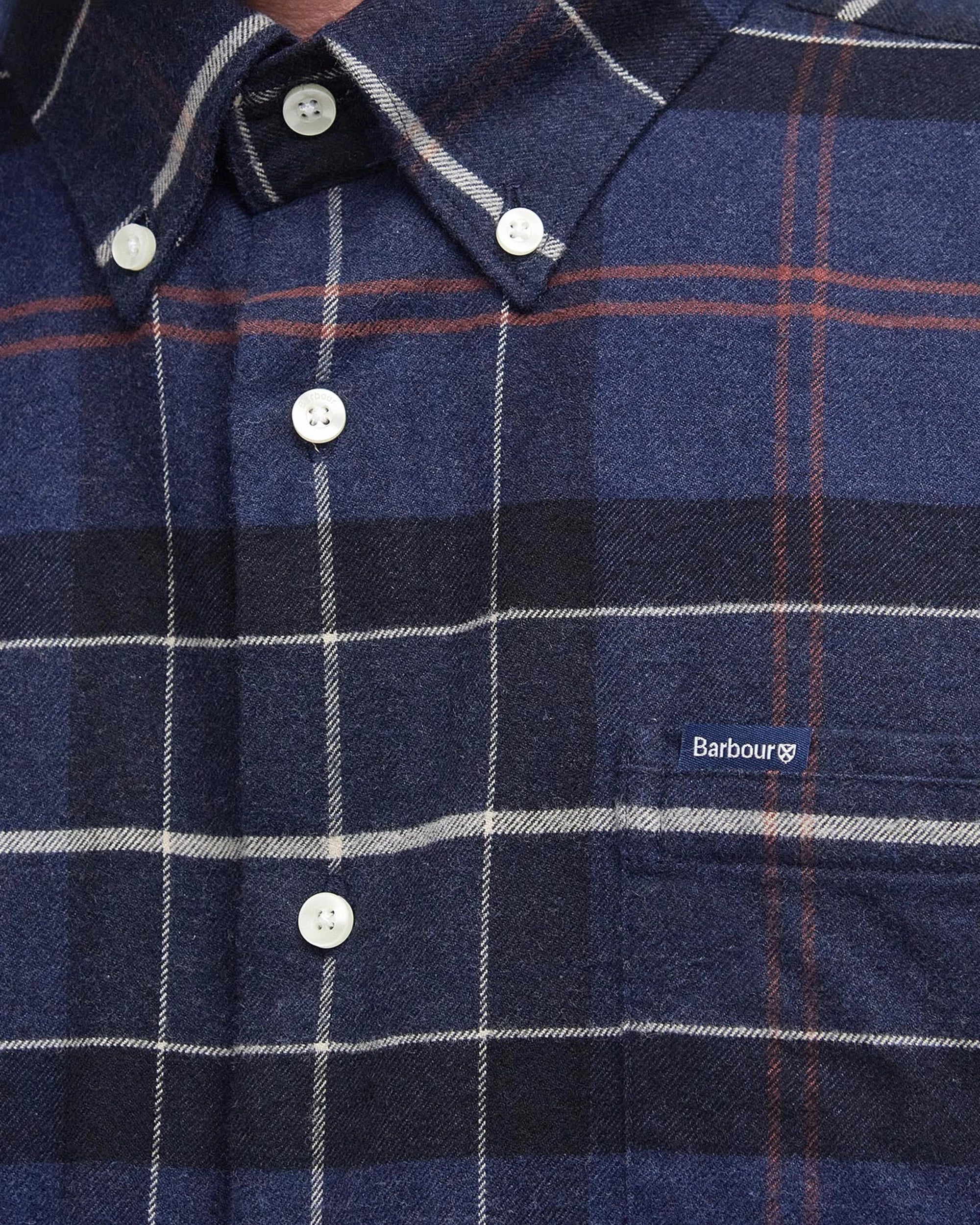 Barbour International Lutsleigh Shirt - Navy Marl