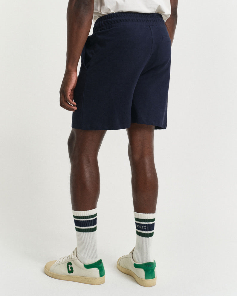Gant Texture Shorts - Evening Blue
