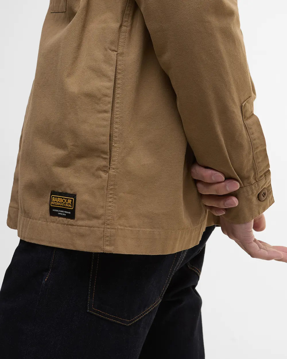 Barbour International Jacks Overshirt - Sandstone