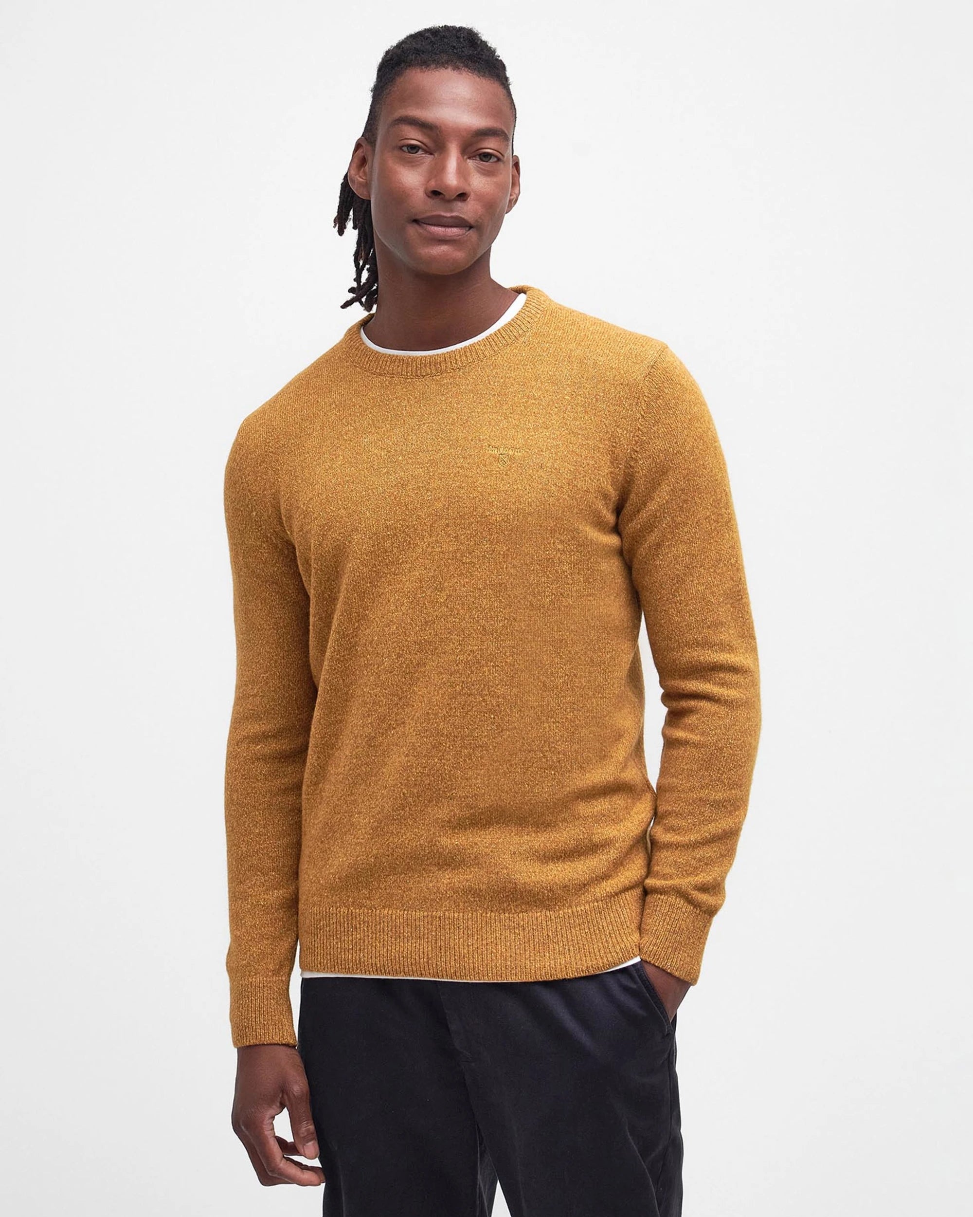 Barbour Tisbury Crew Neck Sweater - Copper