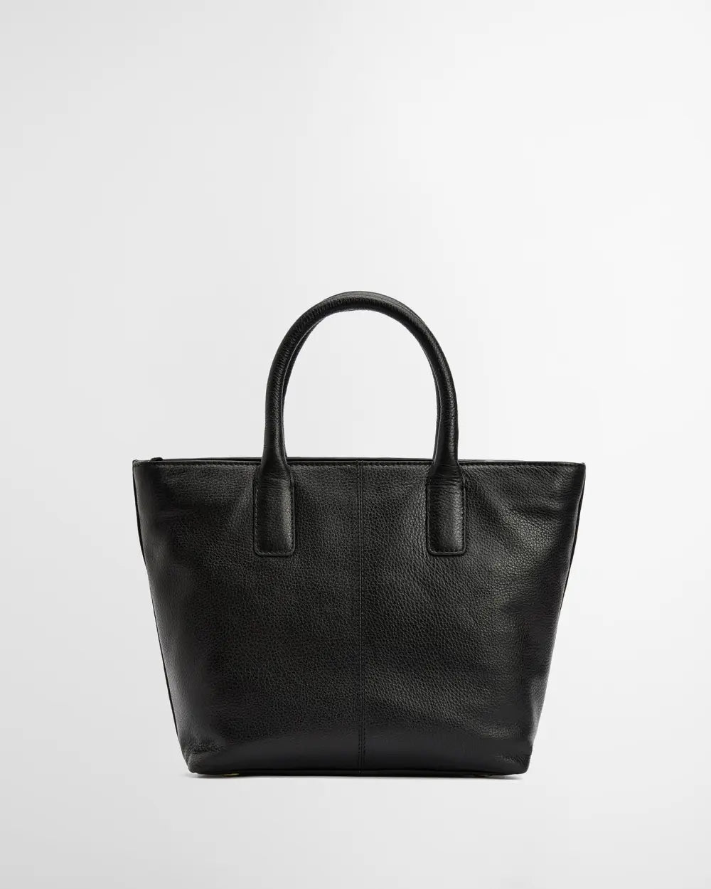 Barbour Birch Leather Tote Bag - Black