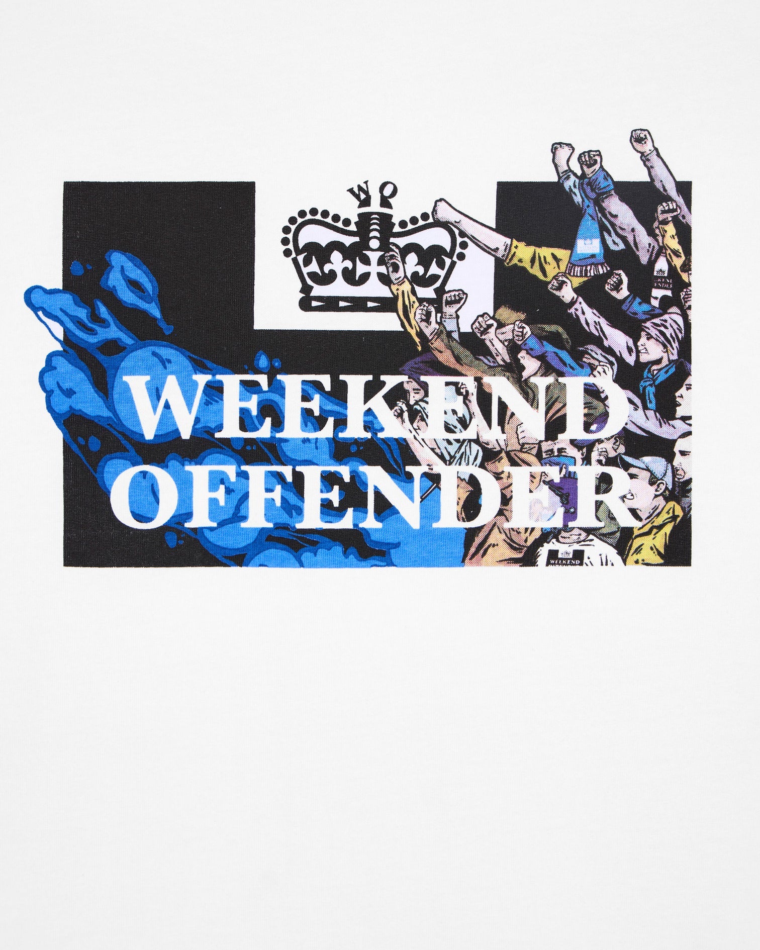 Weekend Offender Molazza Graphic T-Shirt - White