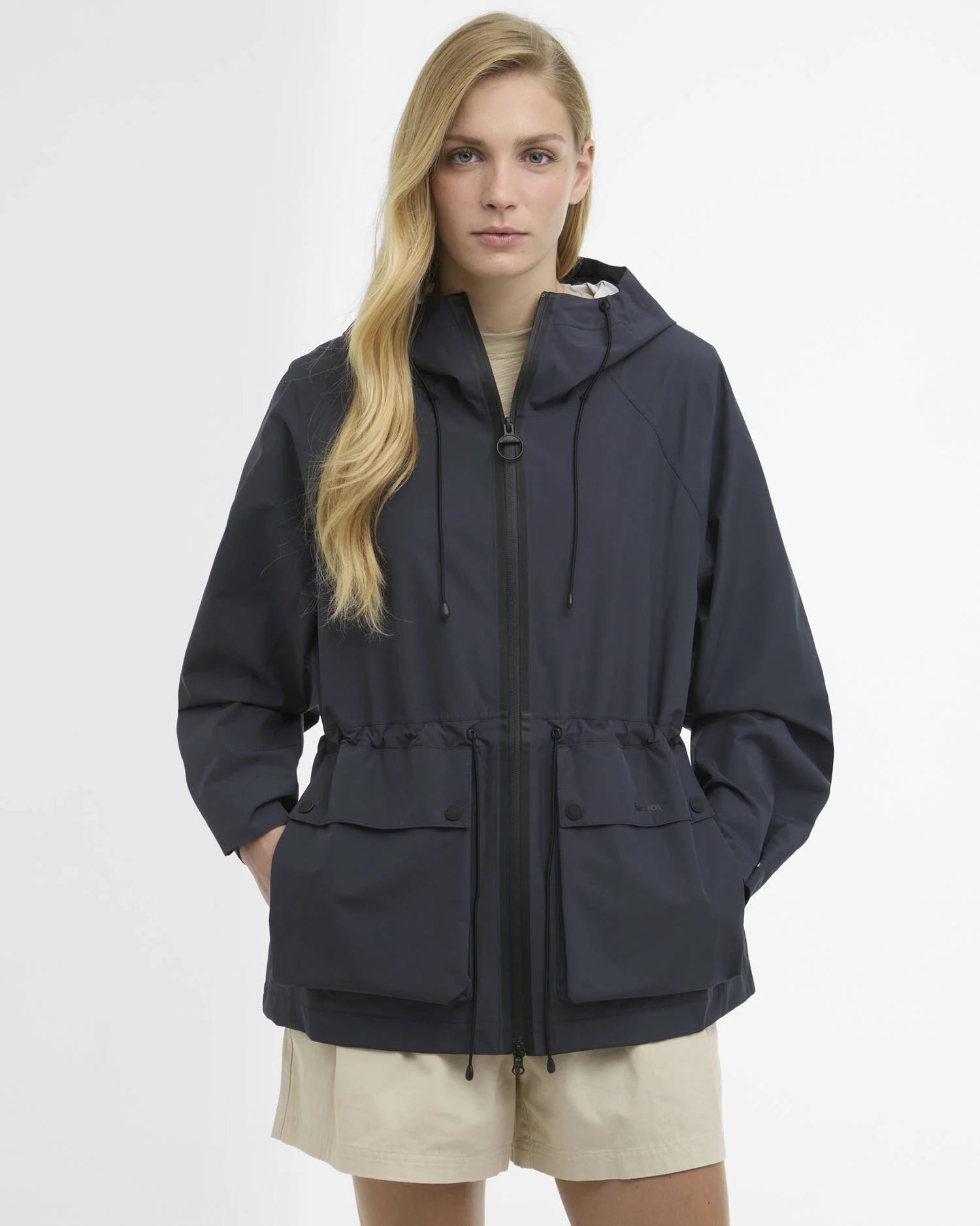 Barbour Dovecragg Waterproof Jacket - Dusk Grey