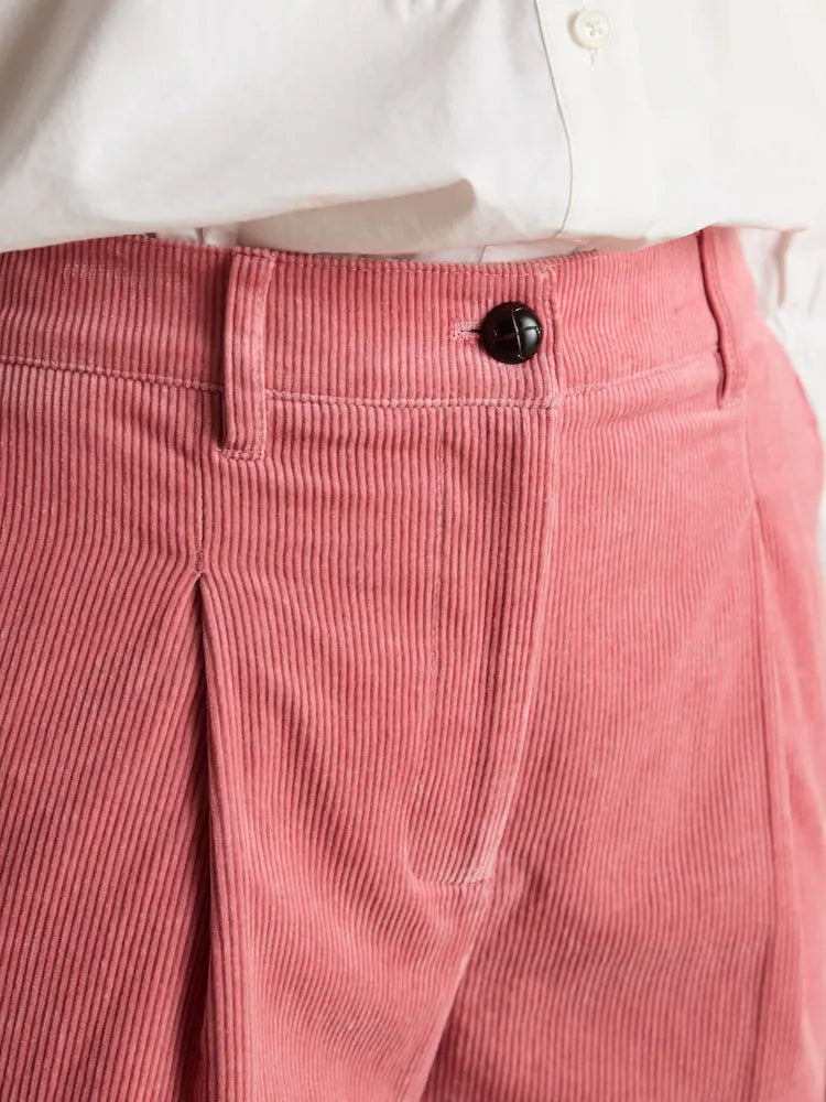 Joules Fernhill Cord Pink Trousers