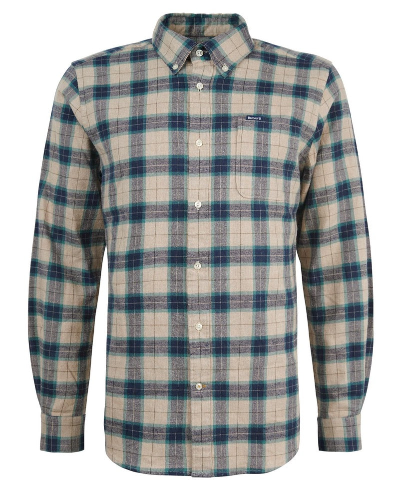 Barbour Castlebridge Tailored Shirt - Stone Marl