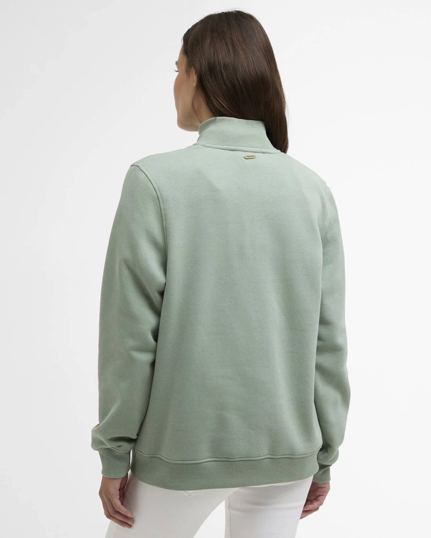 Barbour Cynthia Half Zip Sweatshirt - Blue Sage
