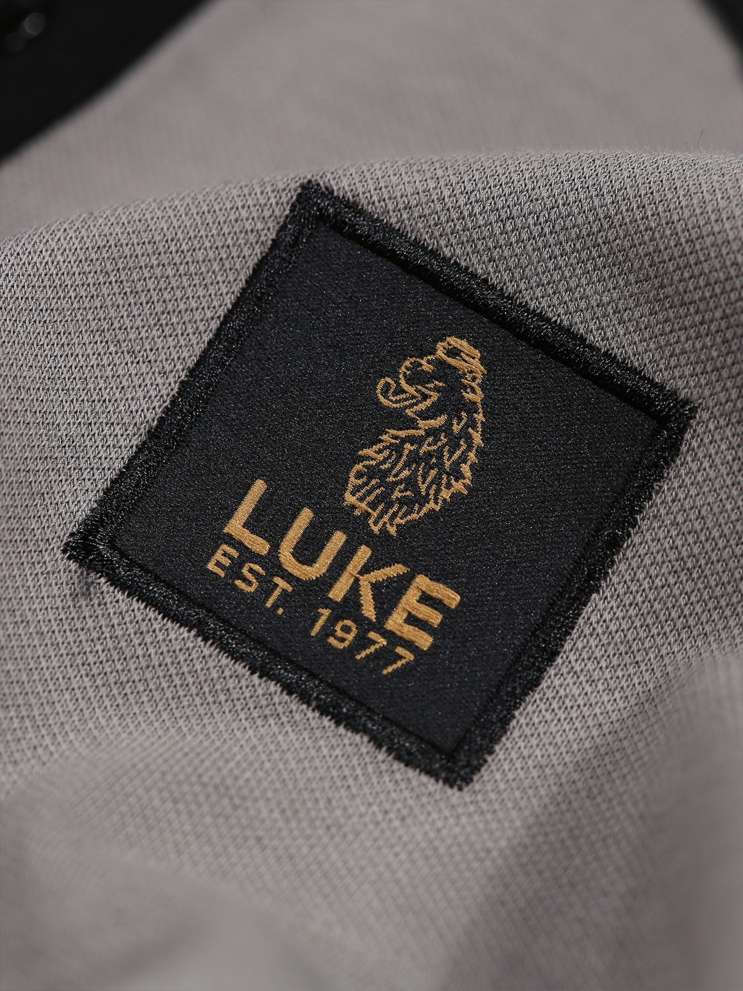 Luke 1977 Saddleworth Polo Shirt - Concrete