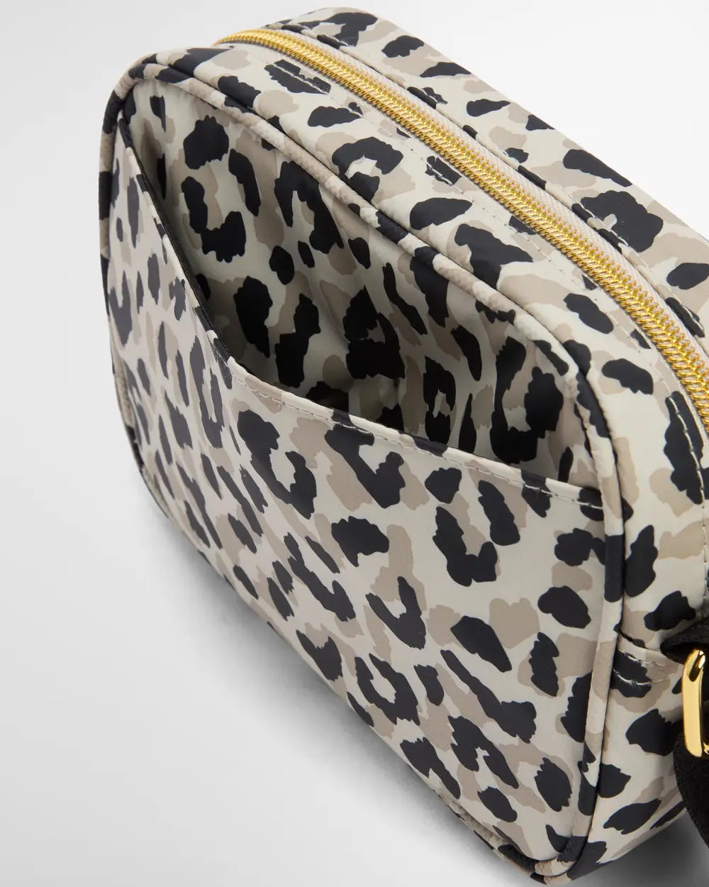 Barbour International Boulevard Micro Crossbody Bag - Jasmine Leopard