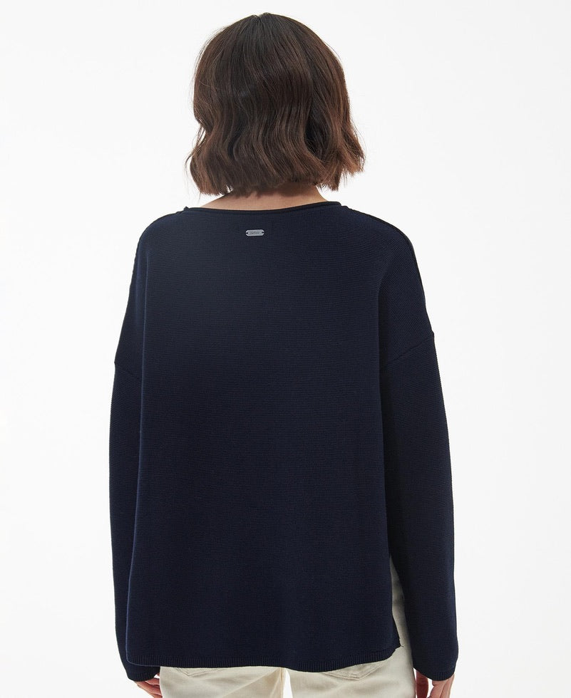 Barbour Marine Knitted Jumper - Navy