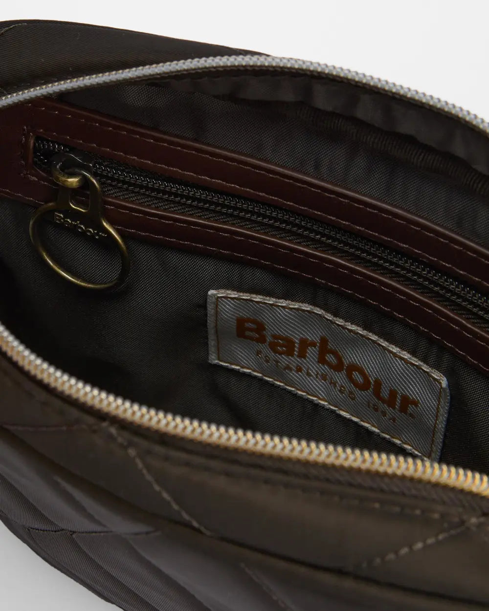 Barbour Quilted Crossbody Bag - Olive