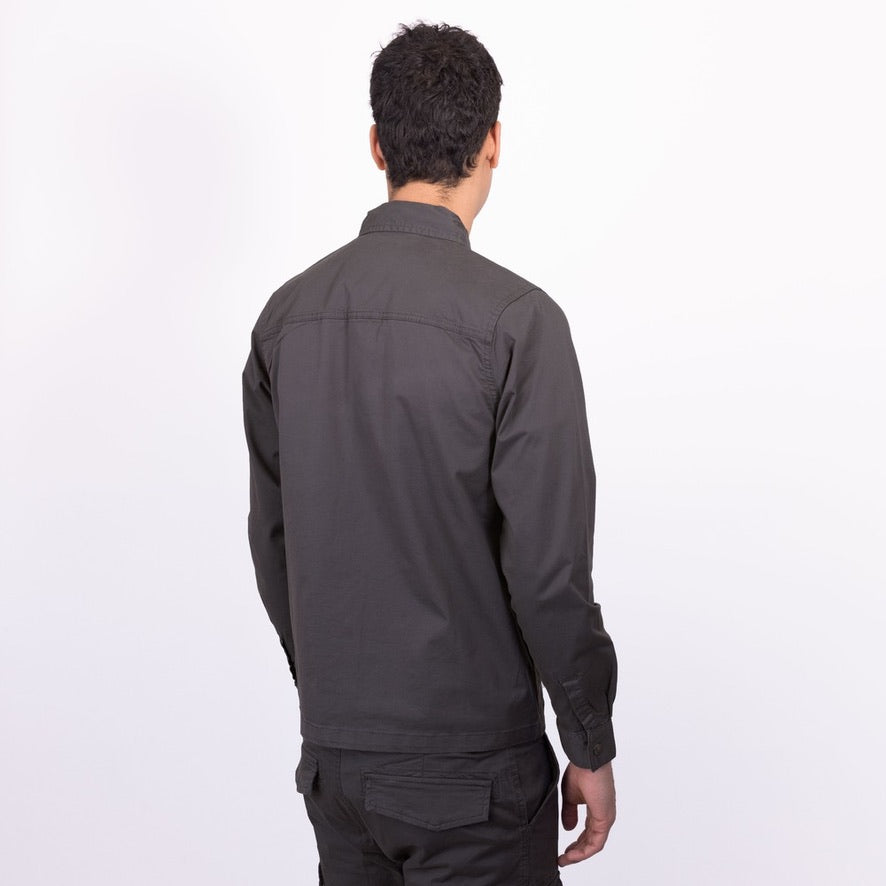 Luke 1977 Corinth Overshirt - Charcoal