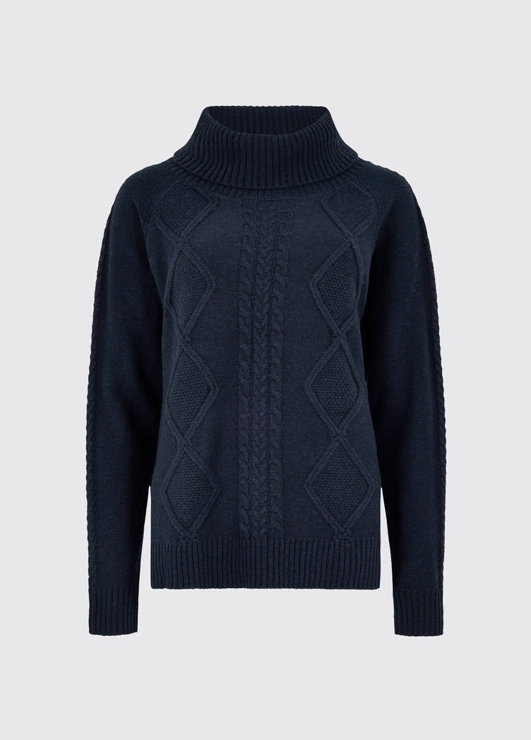Dubarry Kirkwood Chunky Sweater - Navy