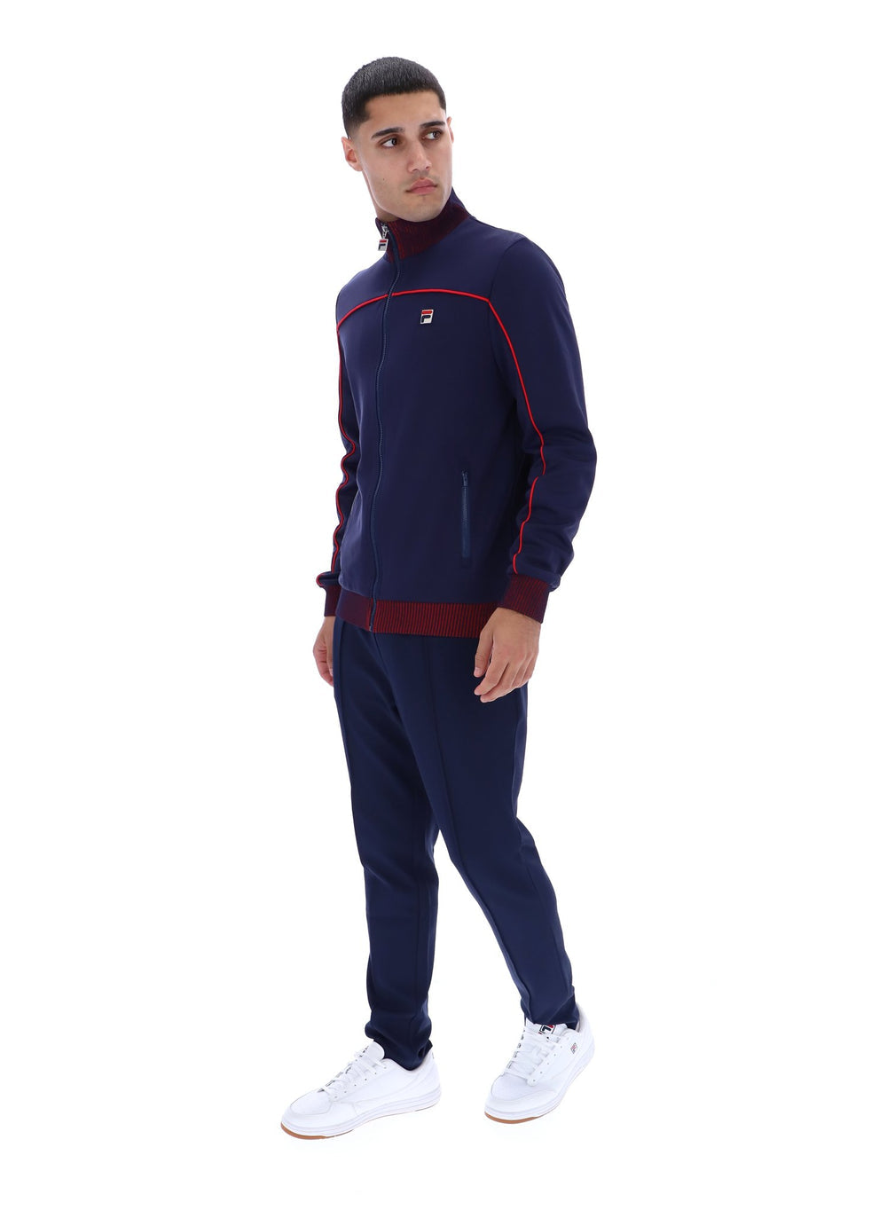 Fila Zayn Lenticular Track Top - Fila Navy/Fila Red