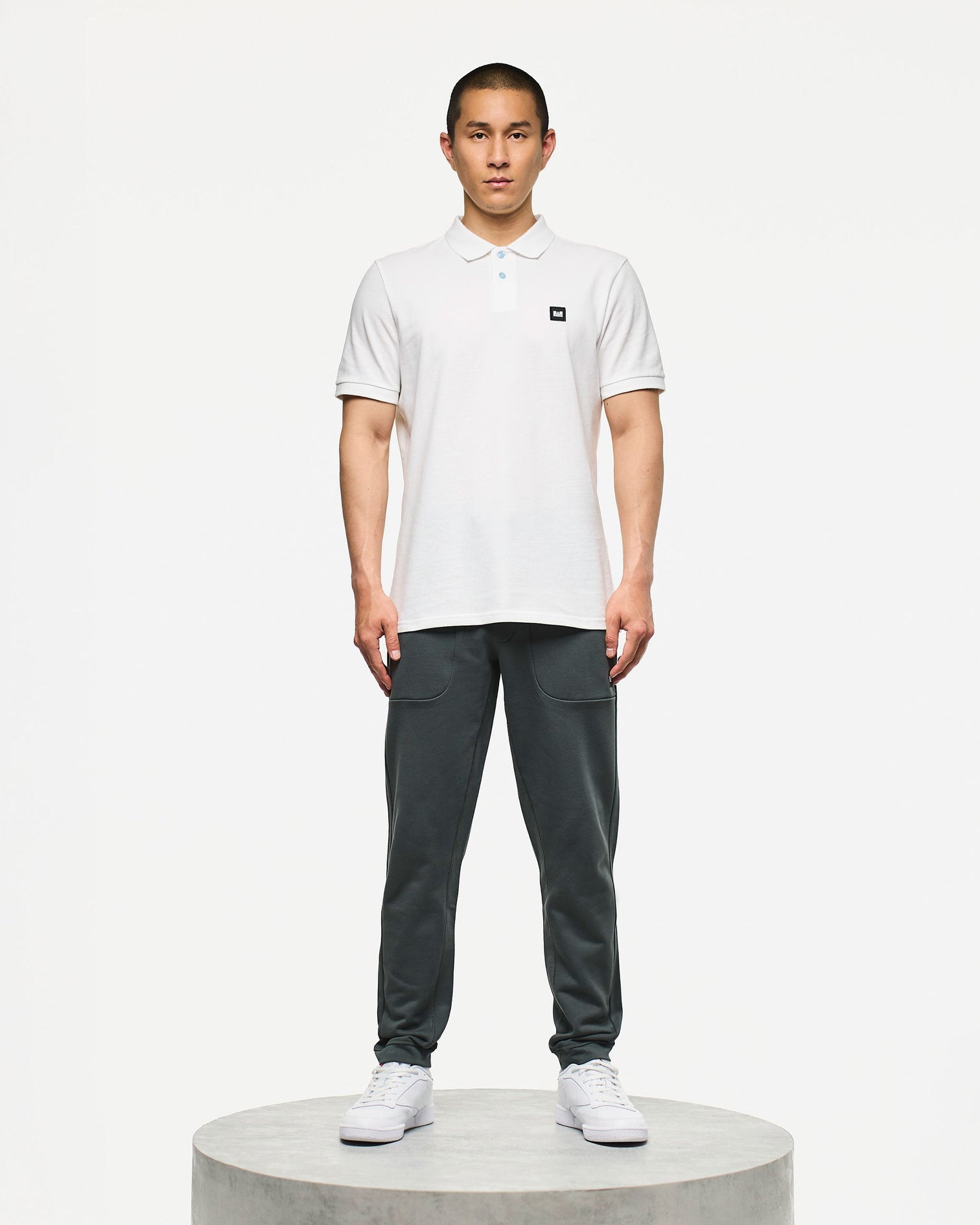 Weekend Offender Canerios Badge Polo - White