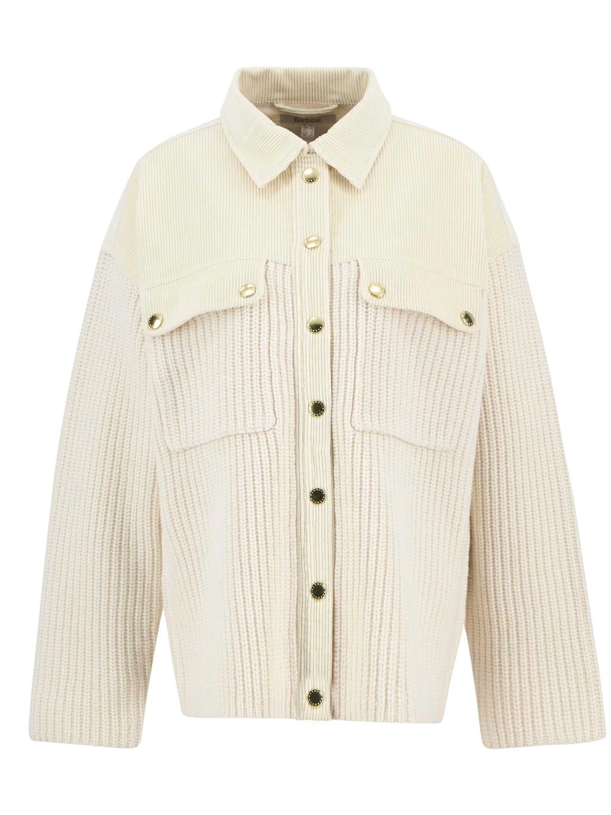 Barbour Maxine Knitted Cardigan - Birch