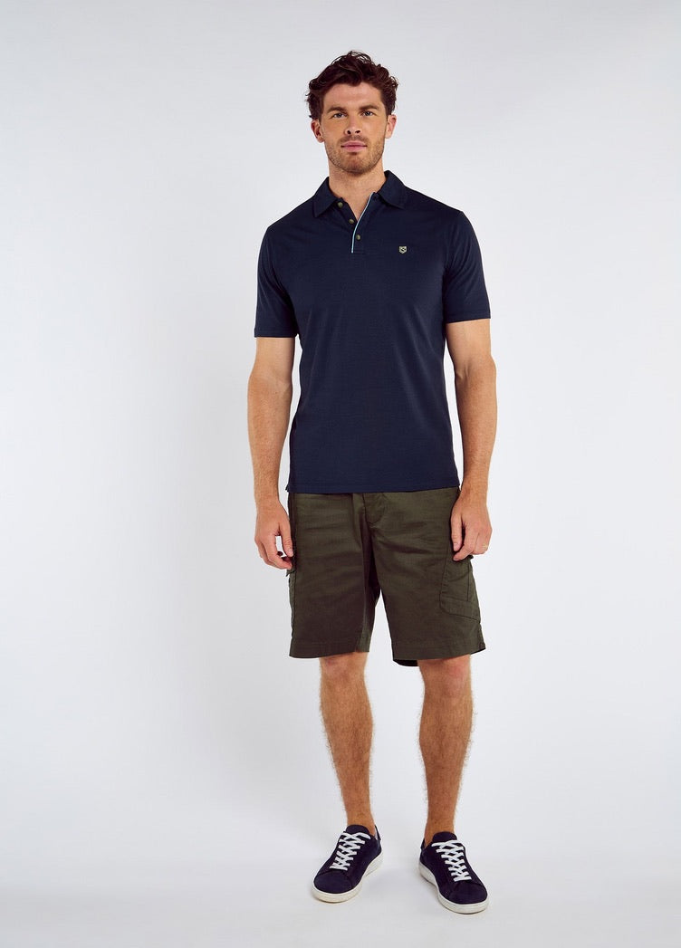 Dubarry Kilmurray Men’s Three-Button Polo - Navy