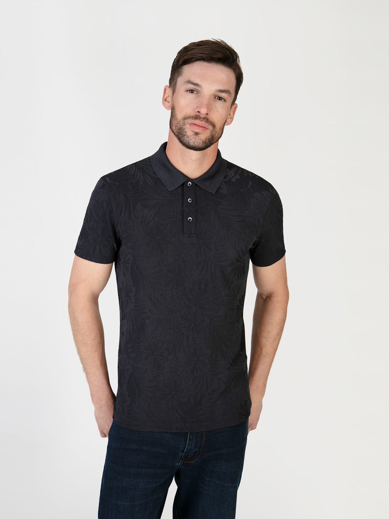 Mish Mash Lento Polo Shirt - Navy
