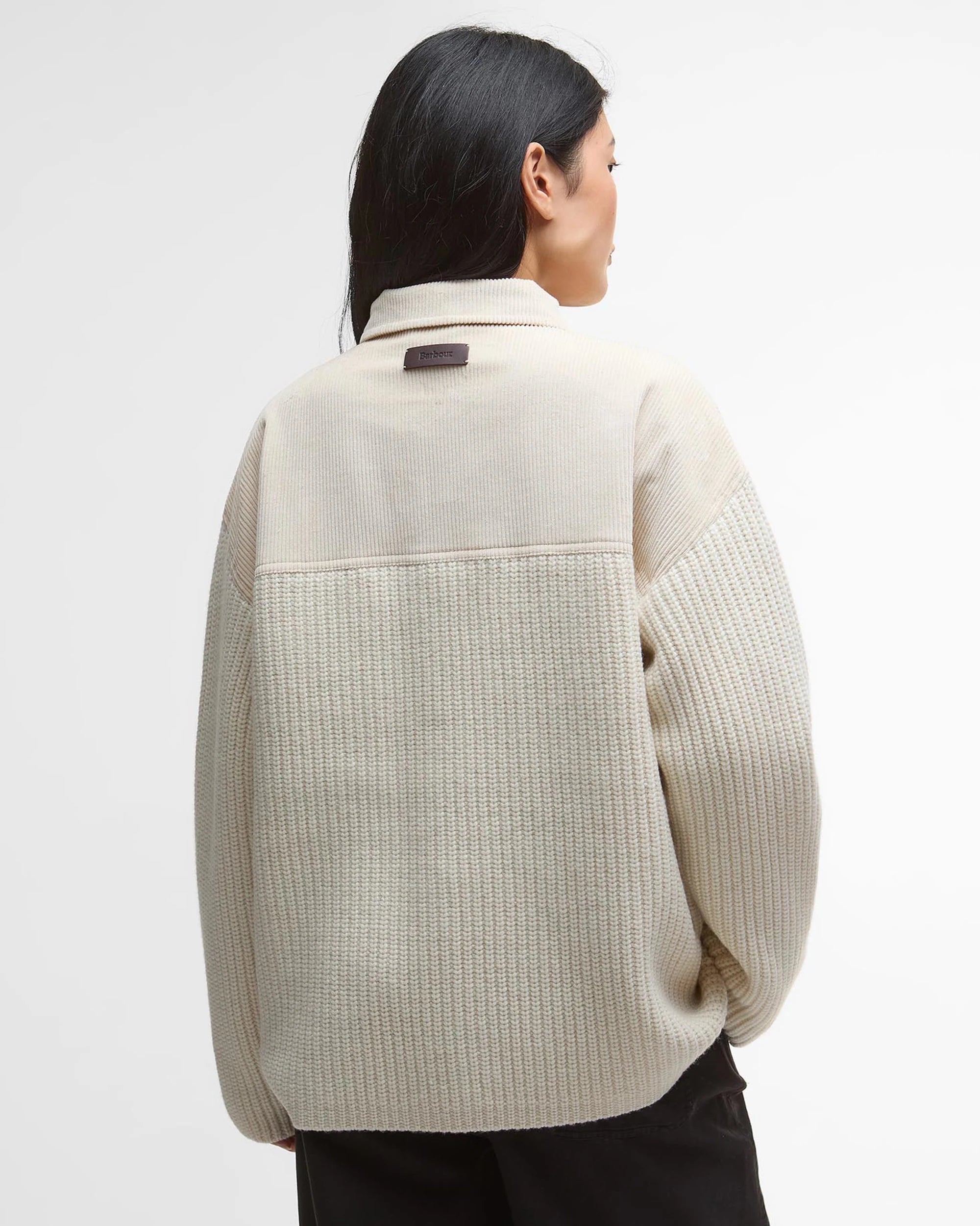 Barbour Maxine Knitted Cardigan - Birch