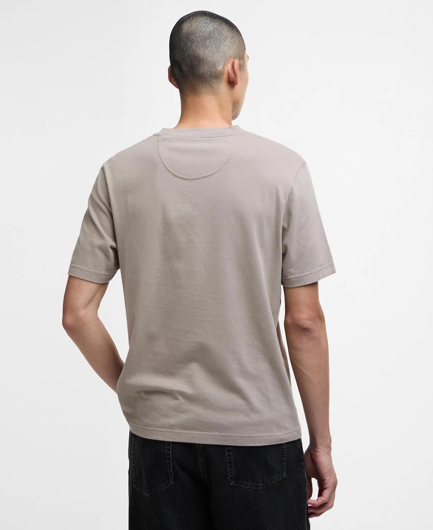 Barbour International SMQ Nicholl T-Shirt - Timberwolf
