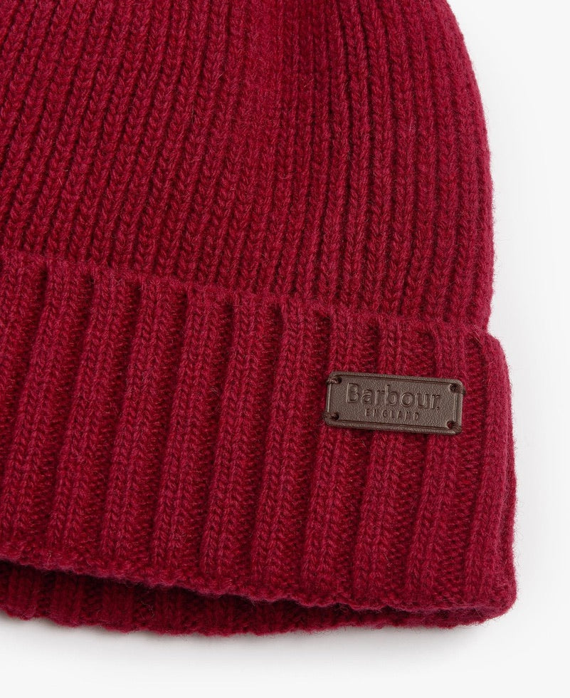 Barbour Carlton Beanie - Cranberry