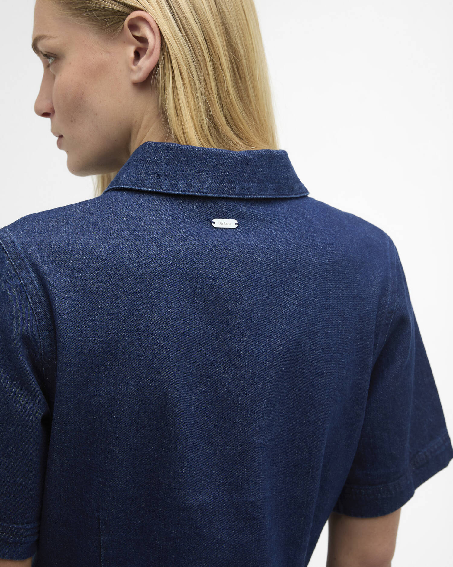 Barbour Maia Denim Mini Dress - Rinse Wash