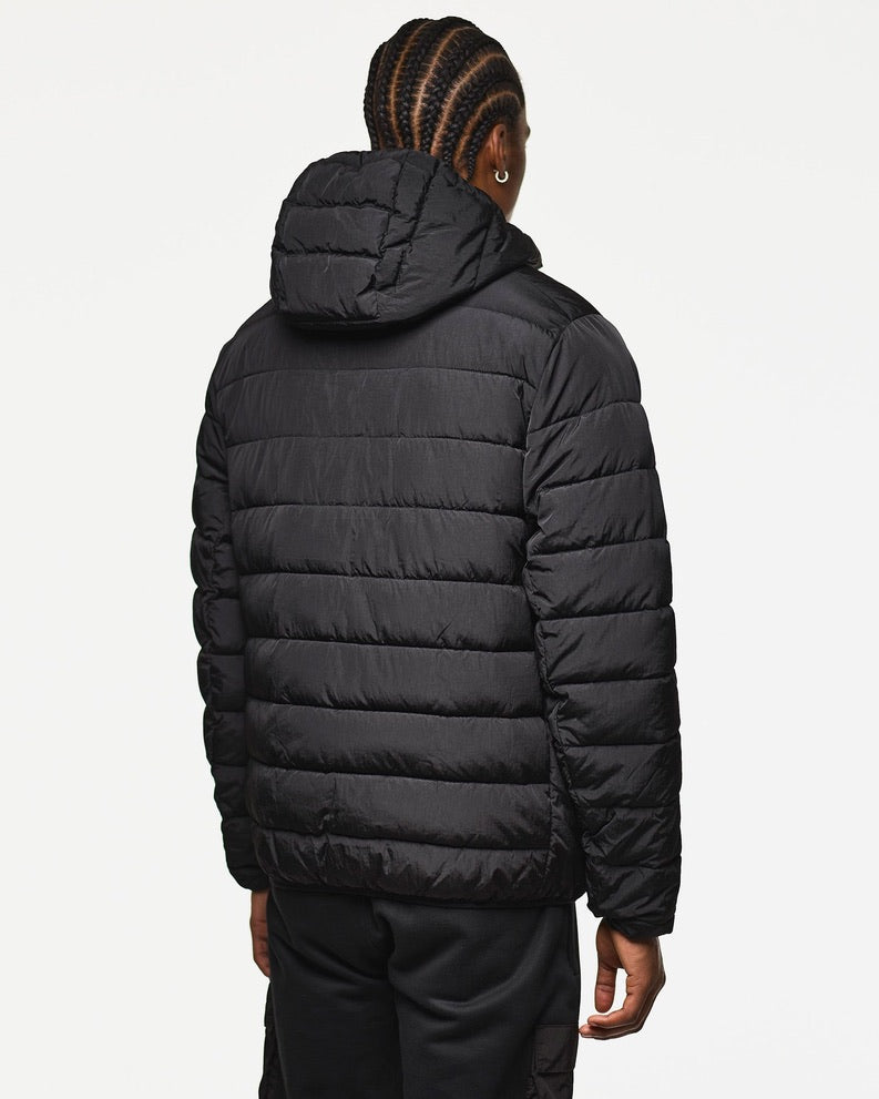 Weekend Offender La Guardia Padded Jacket Black Spiders Whitby