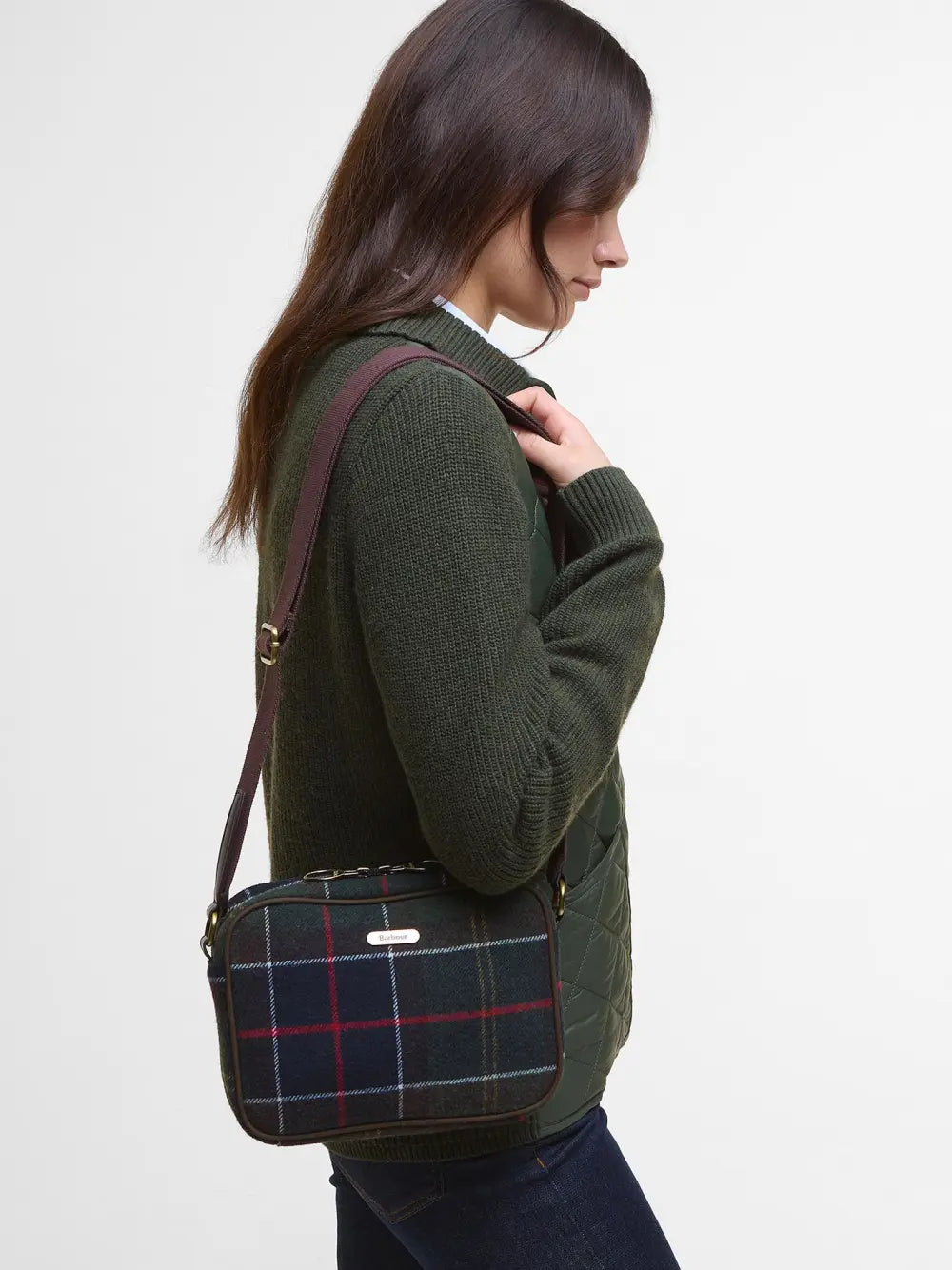 Barbour Culcross Crossbody Bag - Classic Tartan