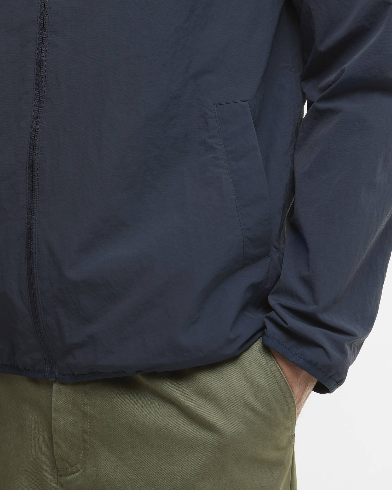Barbour Reversable Kemble Showerproof Jacket - Navy