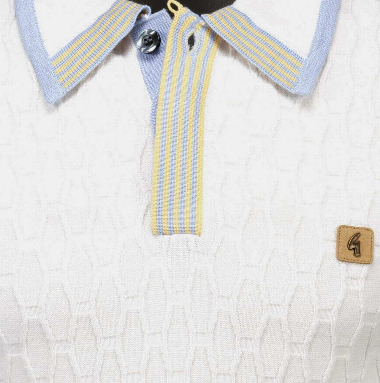 Gabicci Vintage Bourne Polo - White