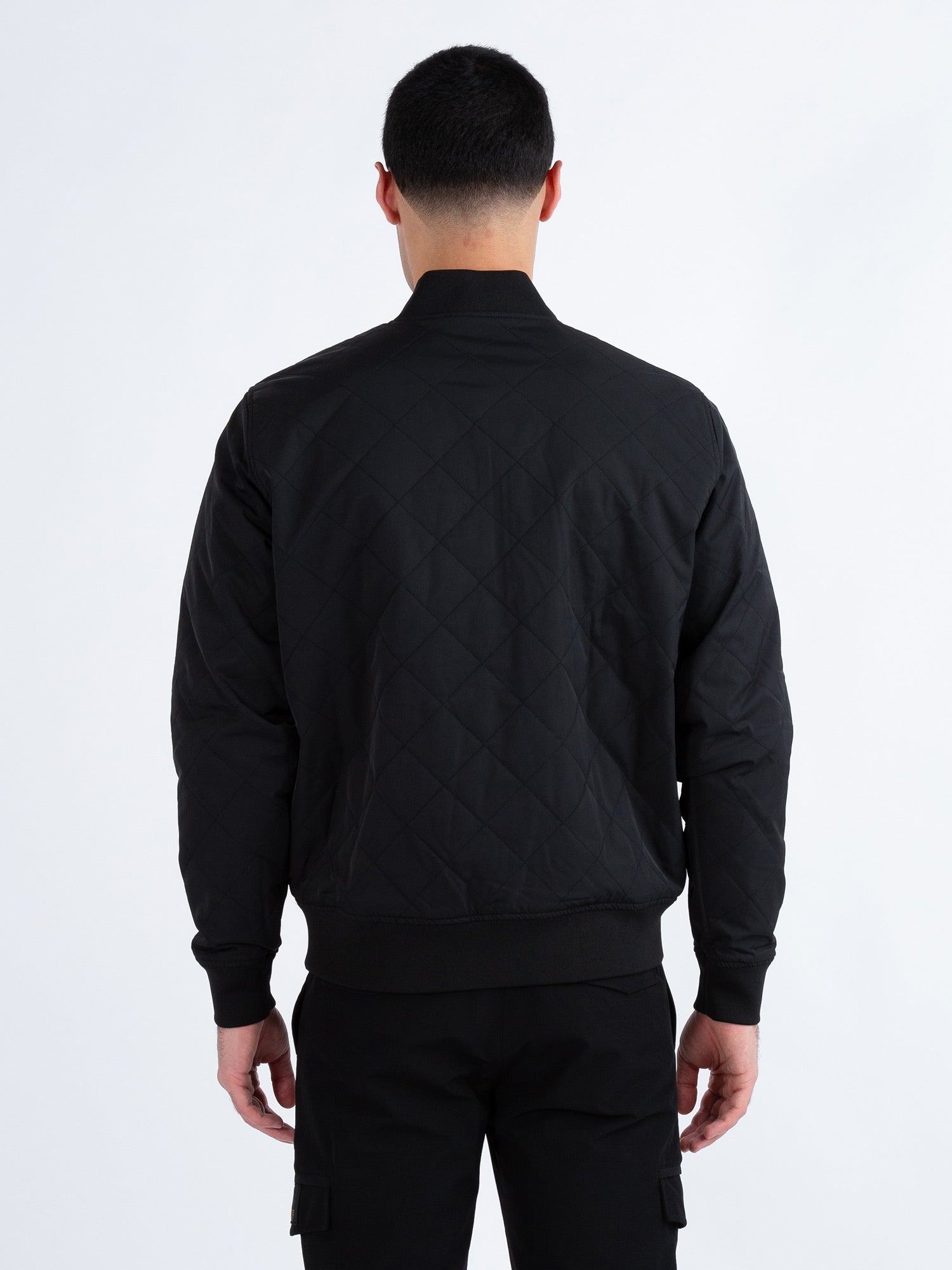 Luke Suzhou Reversable Bomber Jacket - Mushroom