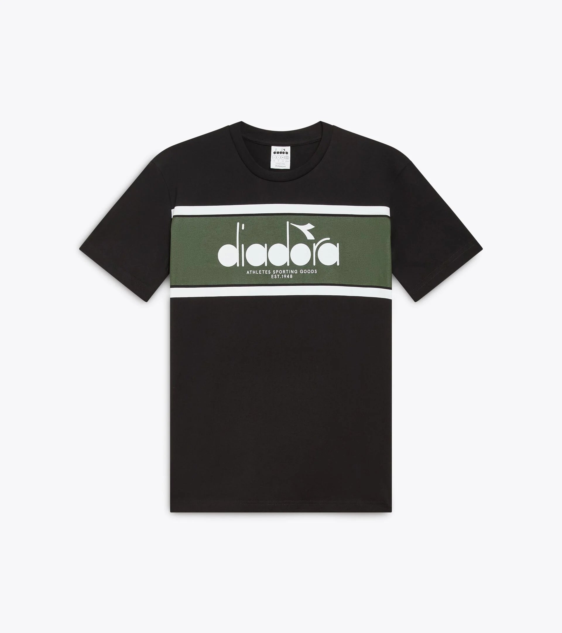 Diadora T-Shirt SS Logo - Green Rifle