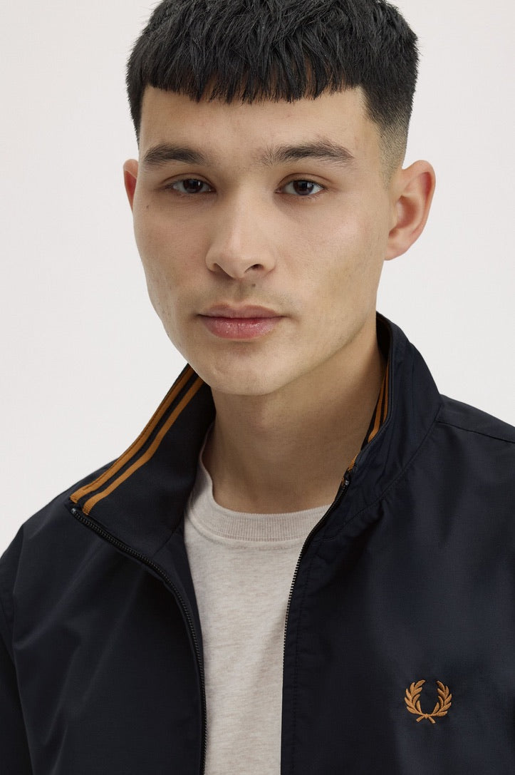 Fred Perry Brentham Jacket - Navy