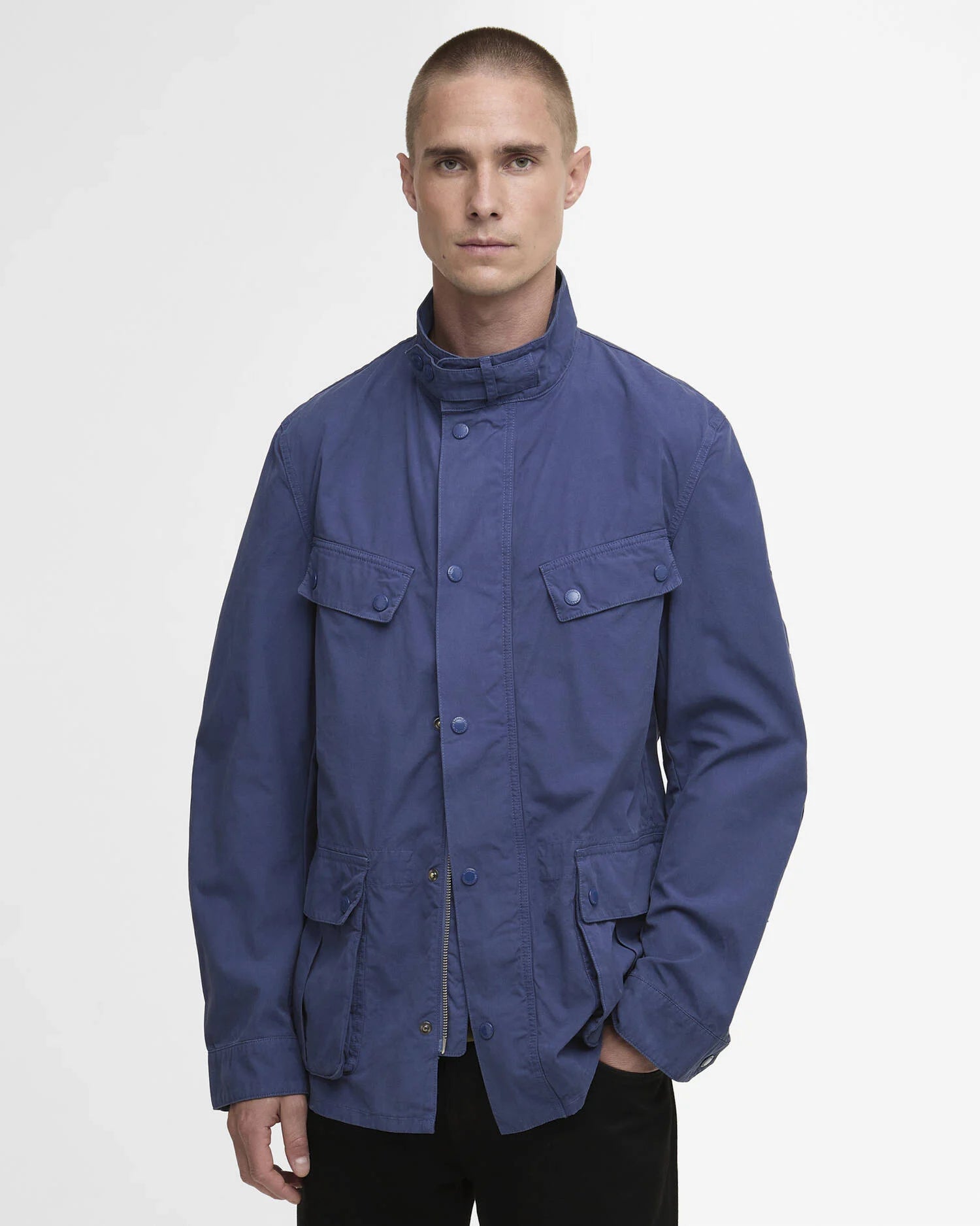 Barbour international Garment Dyed Duke Casual Jacket - Oceana