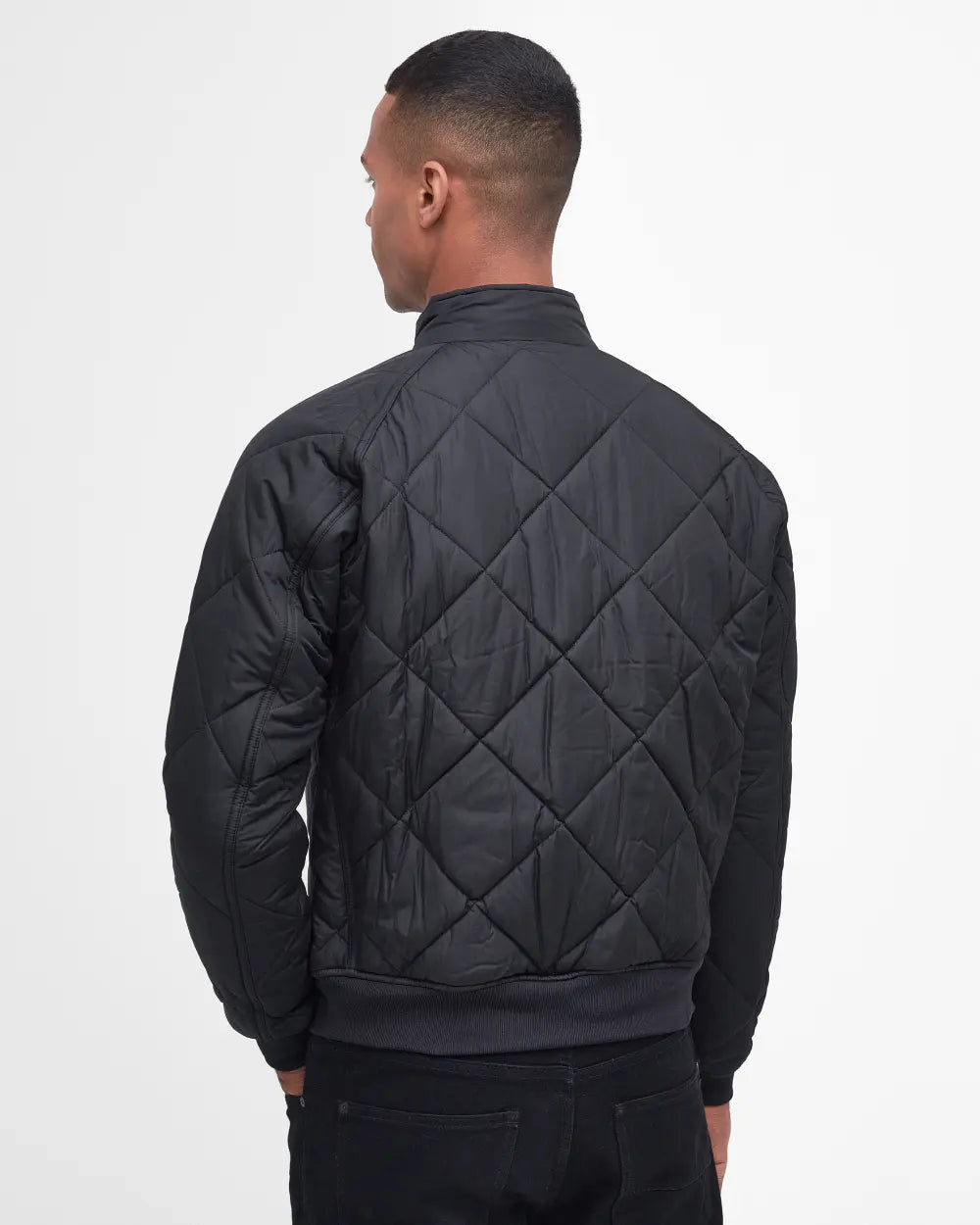 Barbour International SMQ Quilted Merchant Jacket - Black