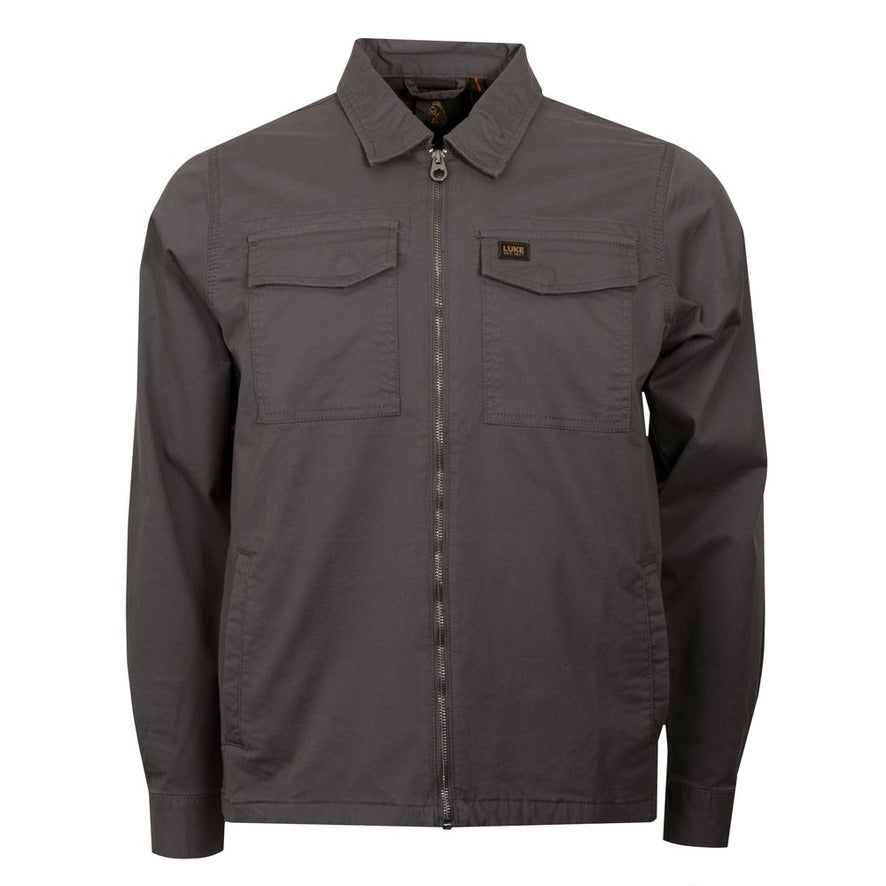 Luke 1977 Corinth Overshirt - Charcoal