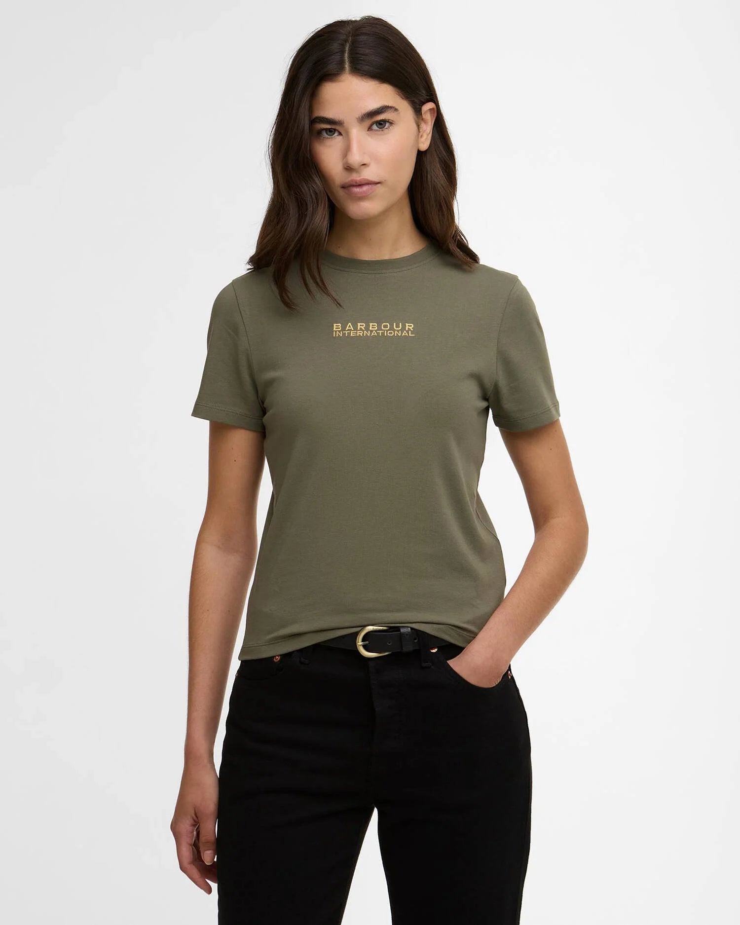 Barbour International Devin T-Shirt - Dusky Khaki