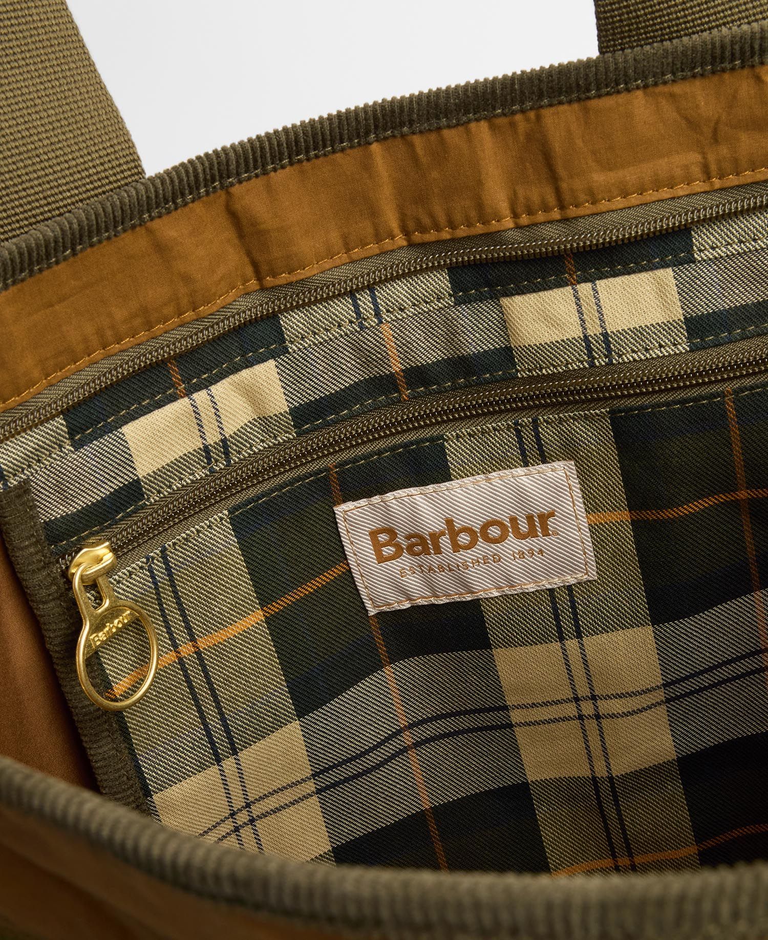 Barbour Mya Tote Bag - Dusky Green