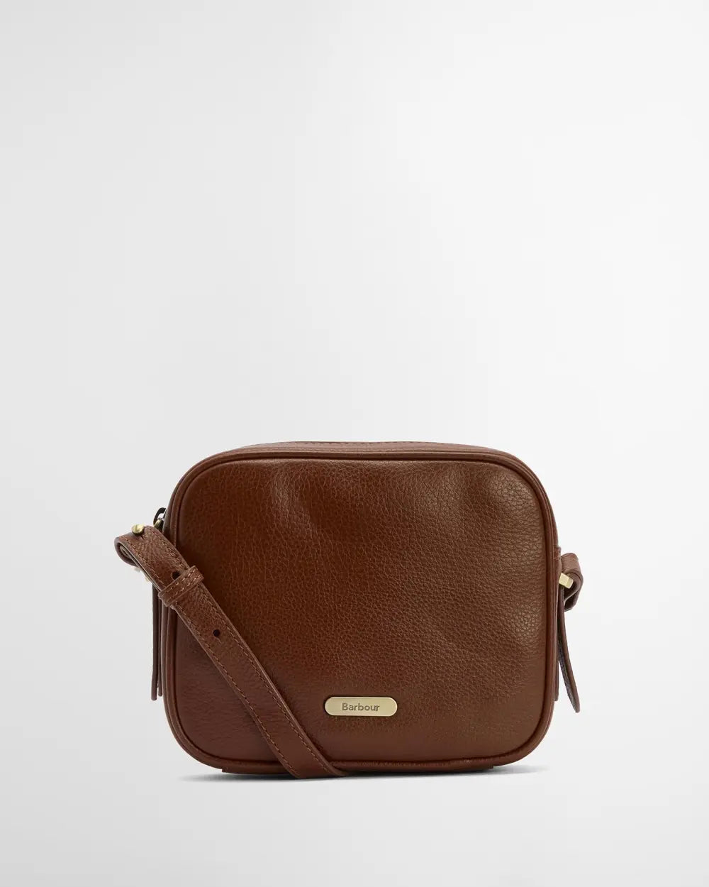 Barbour Daphne Leather Crossbody Bag - Brown