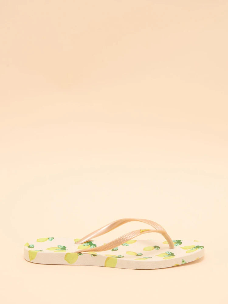 Joules Sunvale Lemon Flip Flops