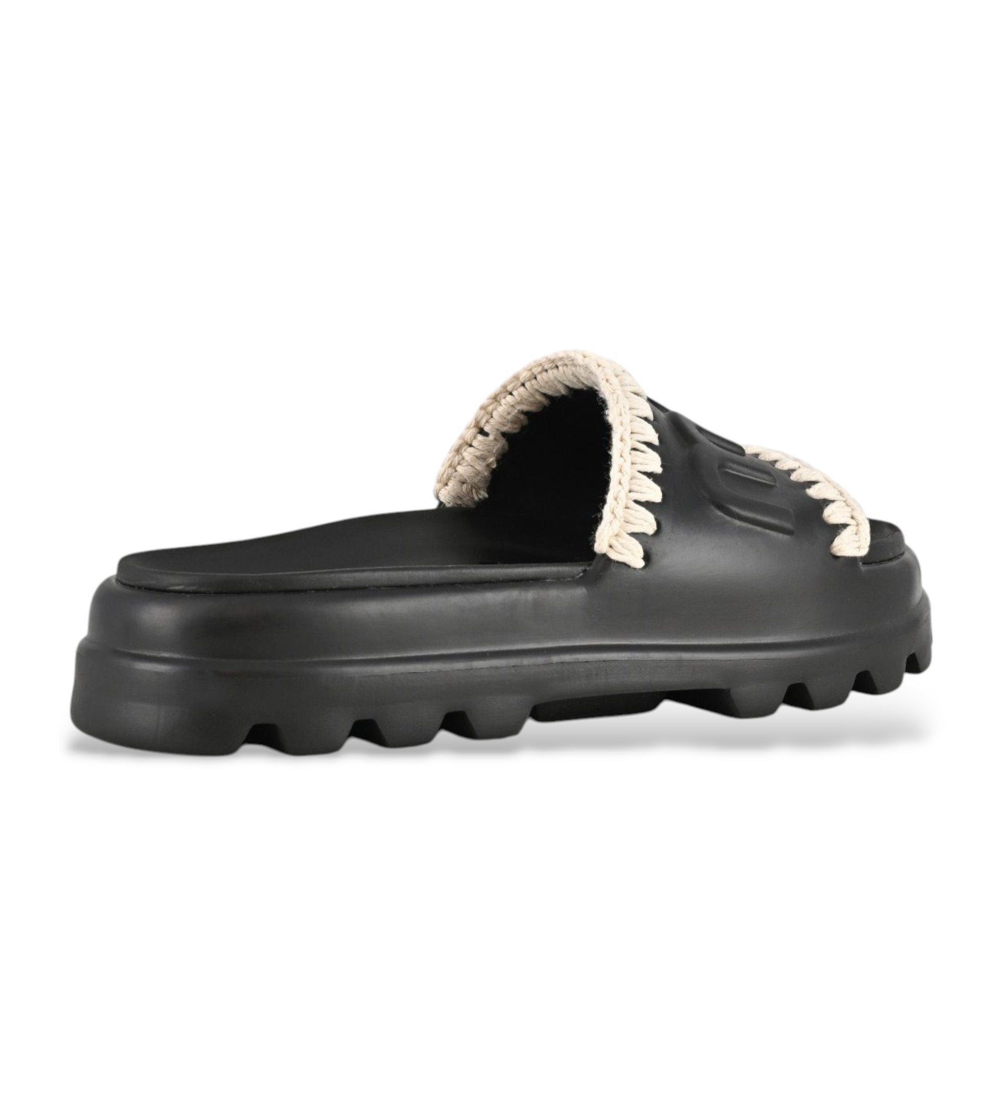 Mou Eva One-Piece Slide - Black