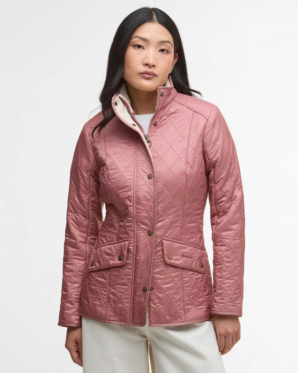 Barbour Cavalry Polarquilt Jacket - Arabesque Pink