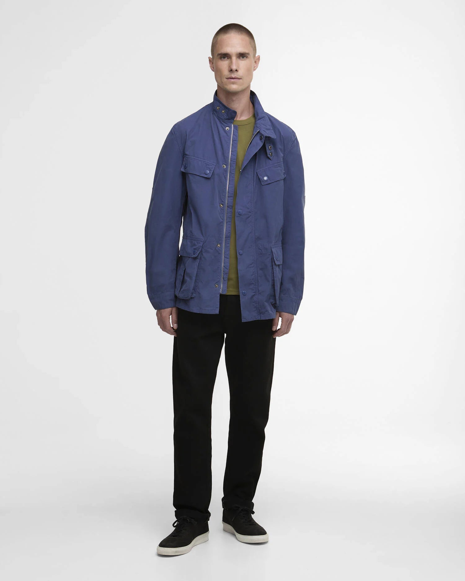 Barbour international Garment Dyed Duke Casual Jacket - Oceana