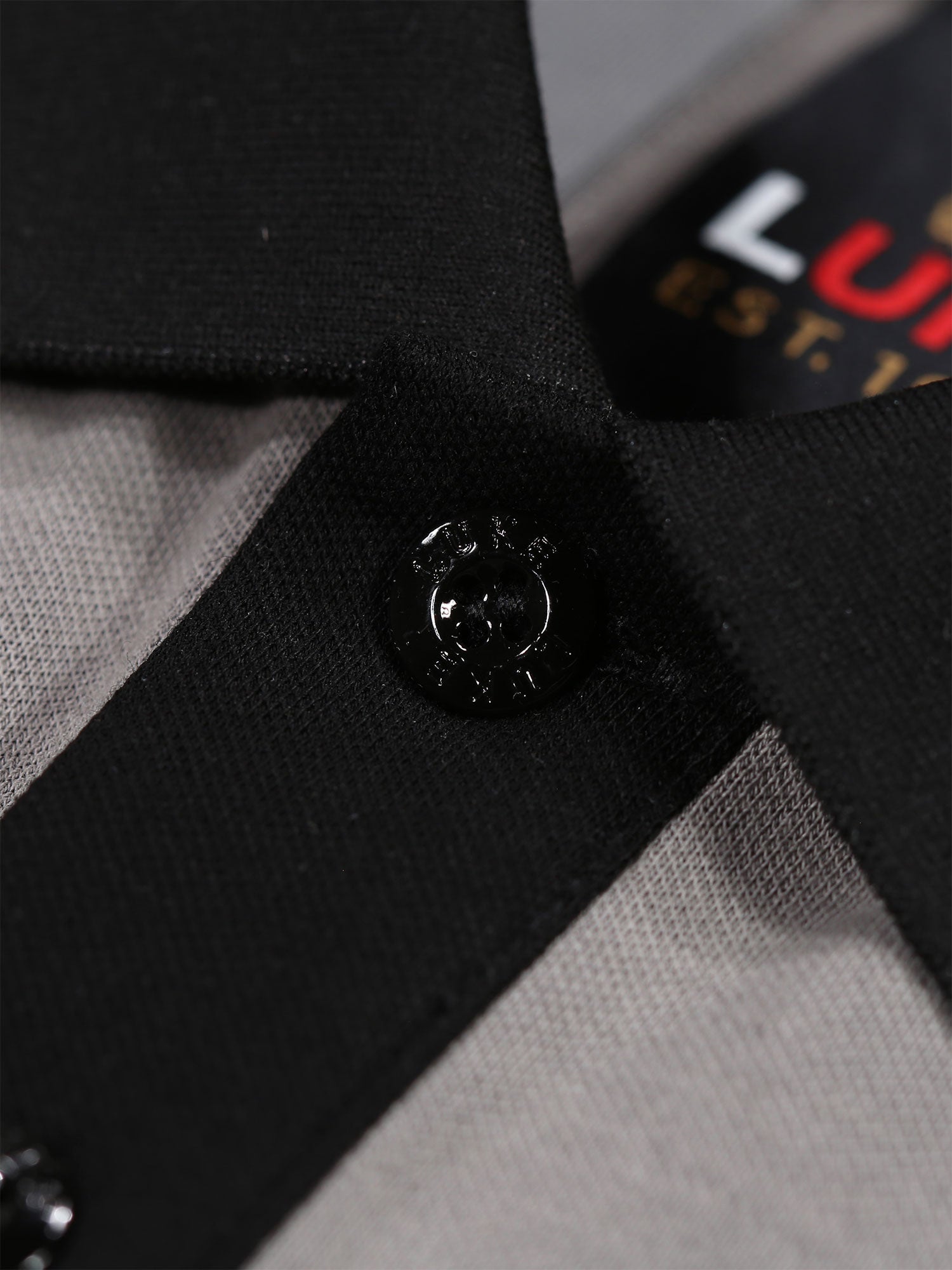 Luke 1977 Saddleworth Polo Shirt - Concrete