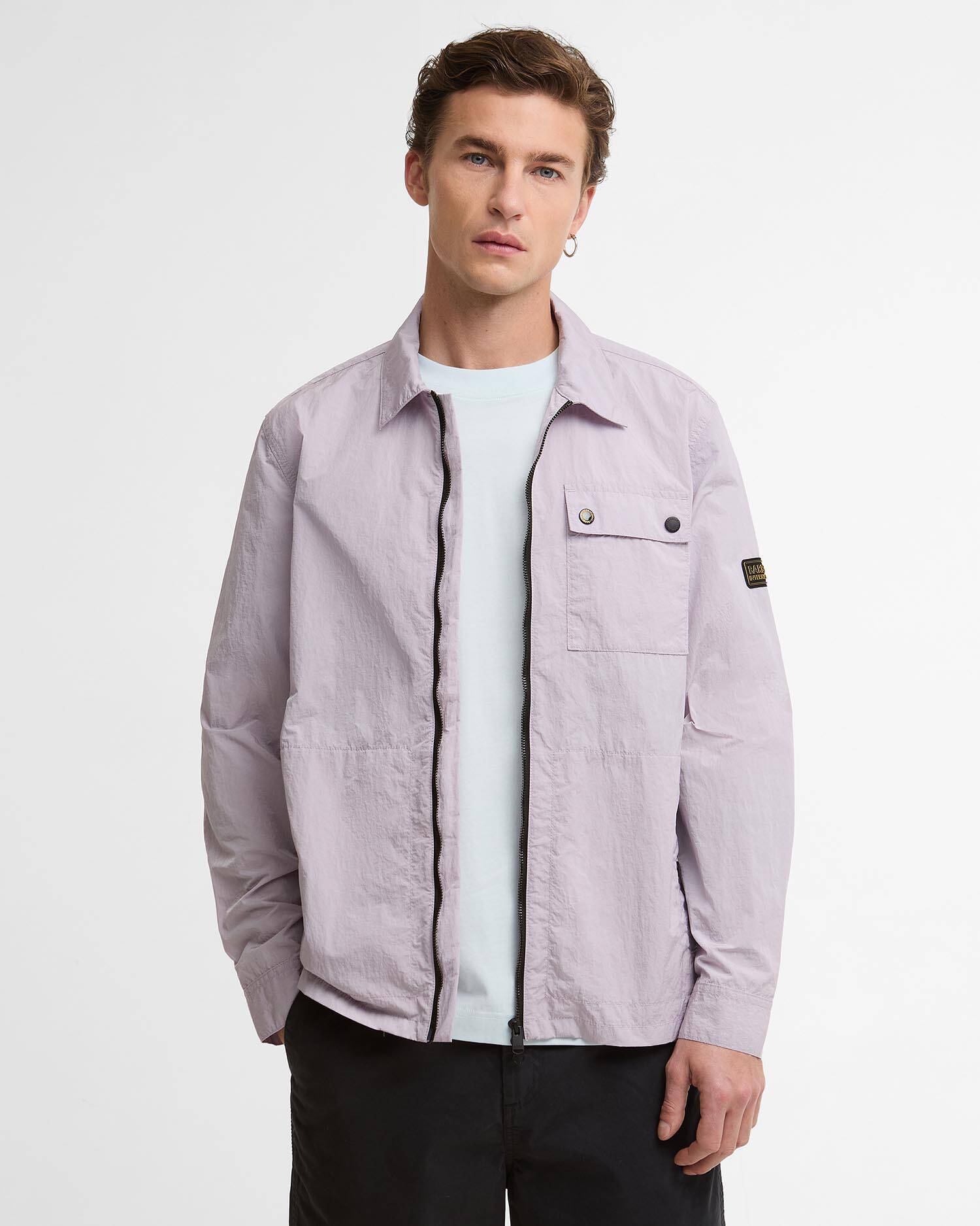 Barbour International Inline Overshirt - Thistle
