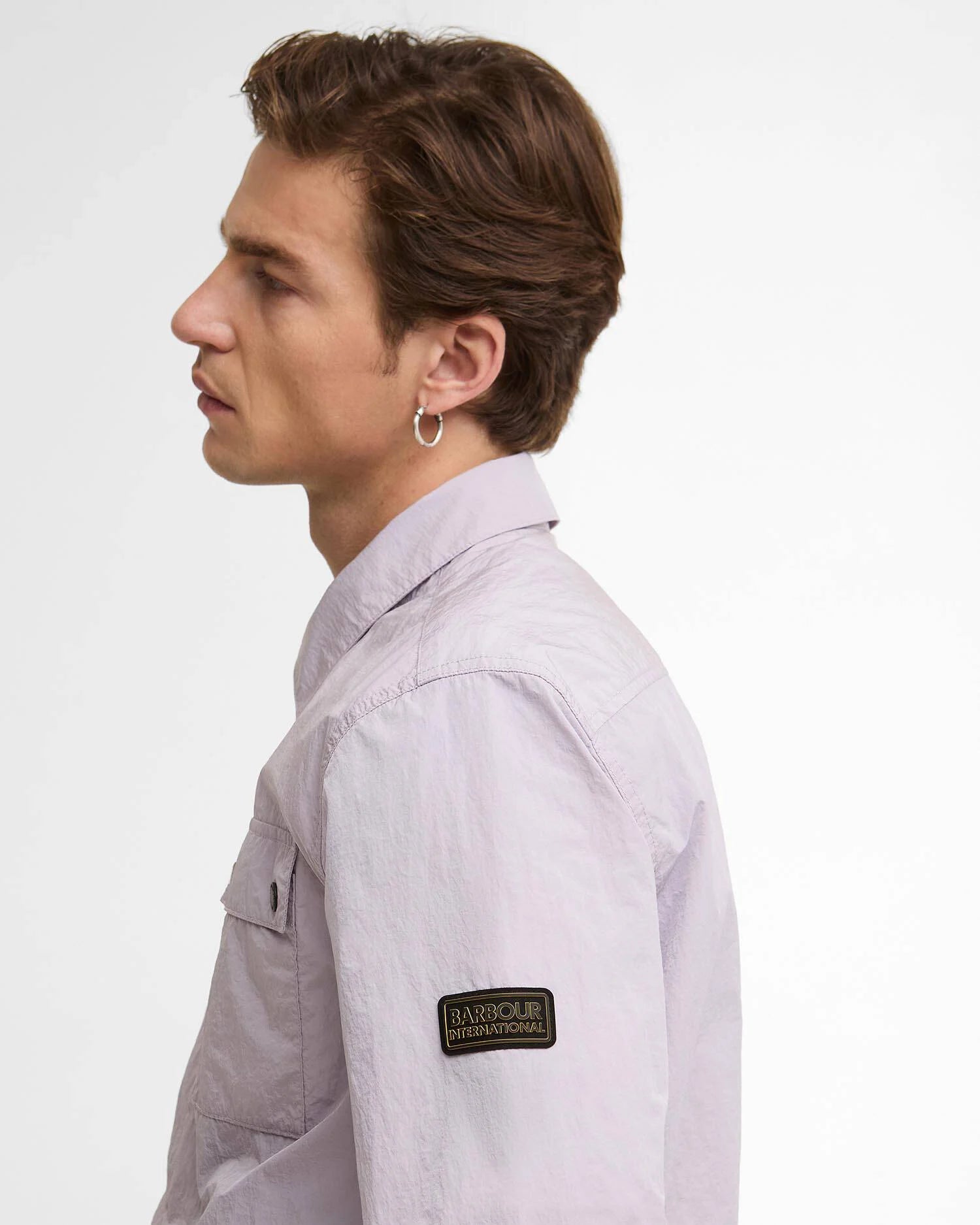 Barbour International Inline Overshirt - Thistle