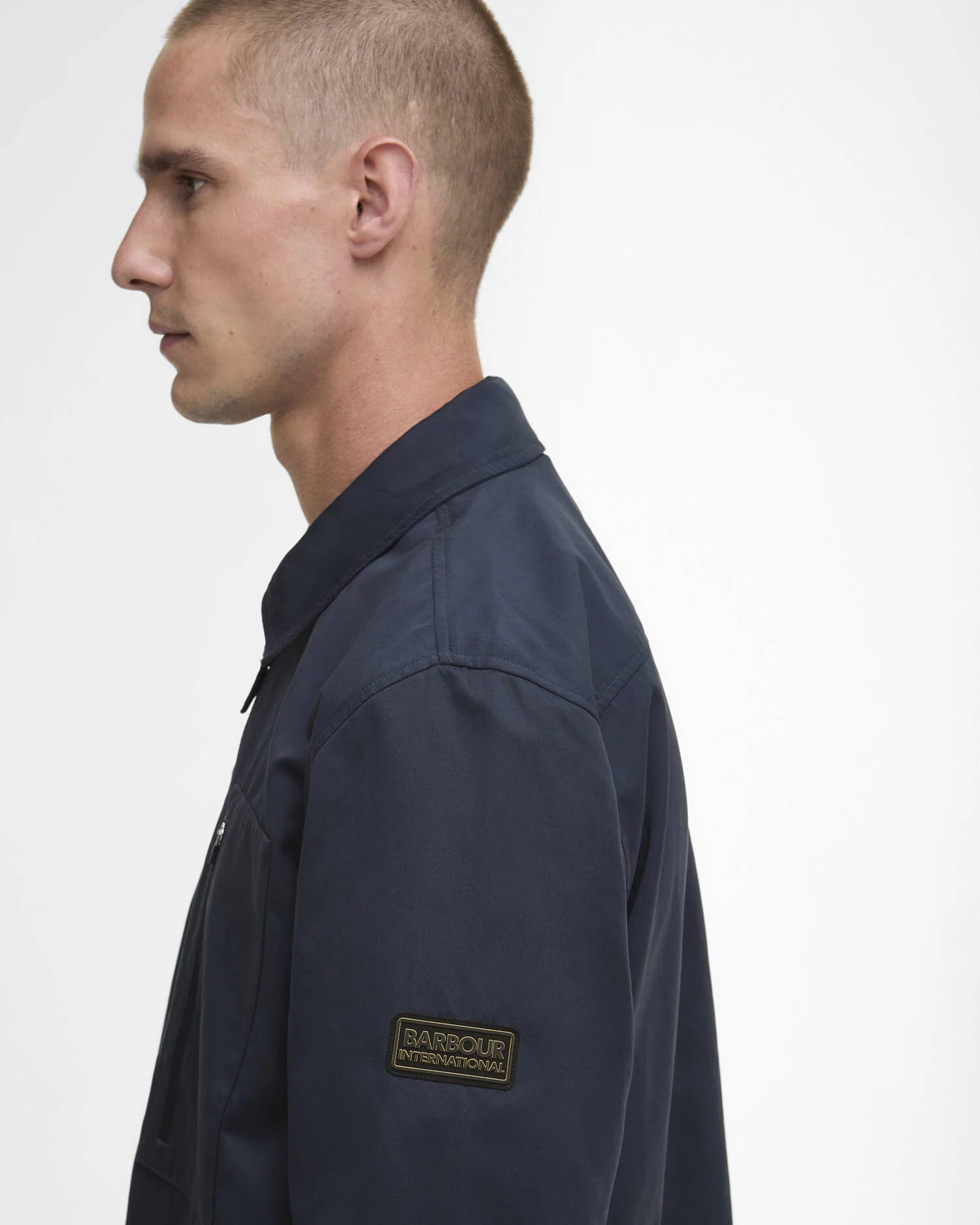 Barbour Intenational Coil Overshirt - Navy