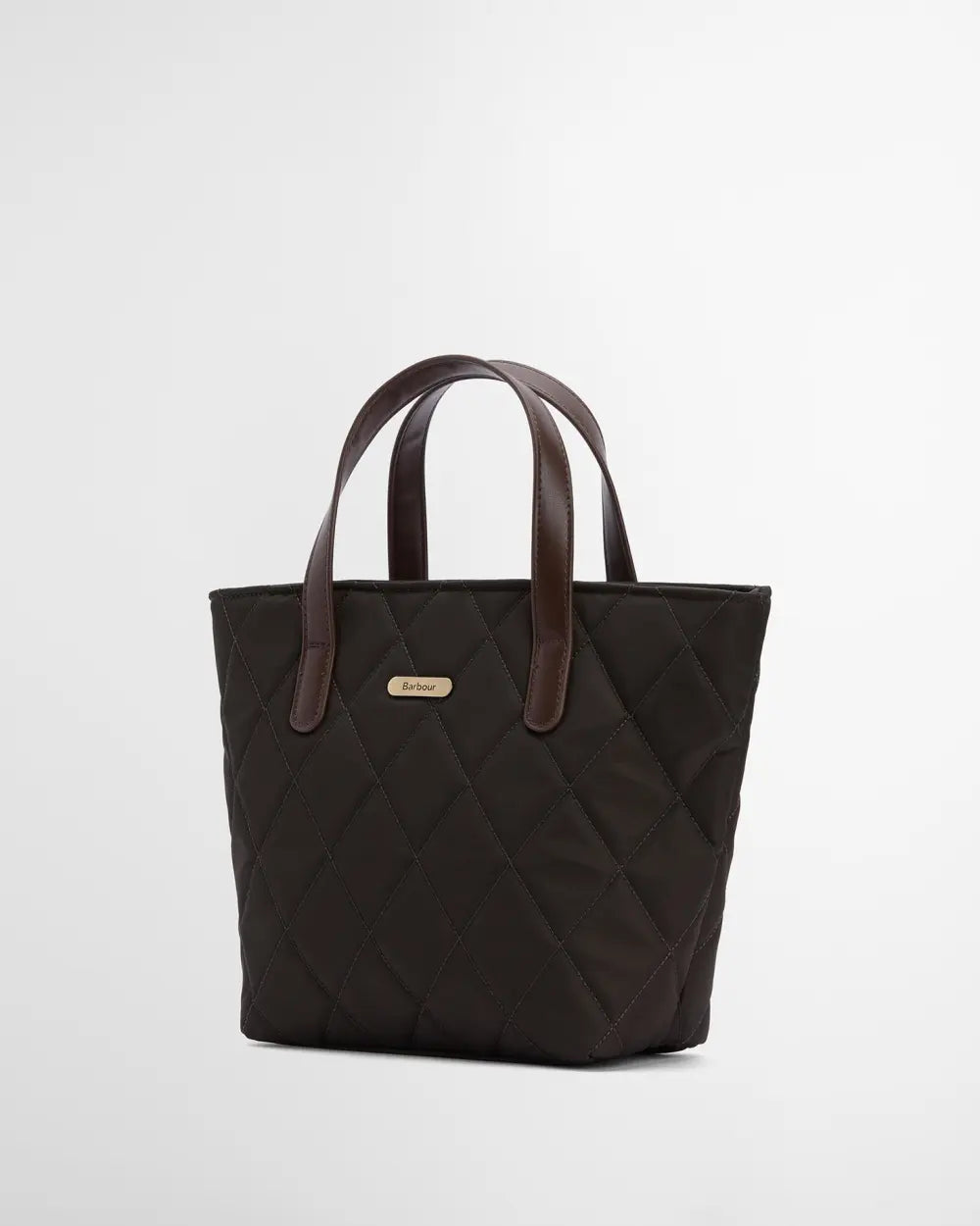 Barbour Mini Quilted Tote Bag - Olive