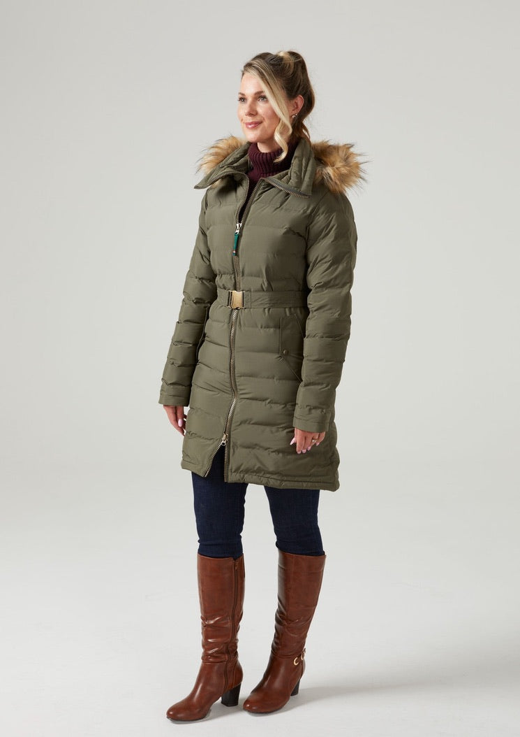 Alan Paine Calsall Quilted Jacket - Olive